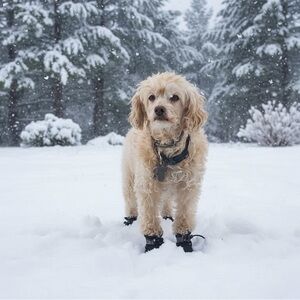 Black Dog Boots for Winter